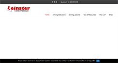 Desktop Screenshot of leinsterschoolofmotoring.ie